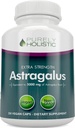 Astragalusのカプセル5,000のmg - 250のカプセル、8+の月の供給-優秀な強さのAstragalusの根のエキス20:1 -非GMO、ベジタリアン及びビーガンフレンドリー-免疫システム及び心臓血管を支えて下さい