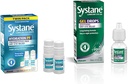 Systane の水和の複数の線量の防腐剤なしの目の低下の乾燥した目の救助の対のパック (2x10ml)及び潤滑油の目のゲルの低下、10 mL (包装の 5 月 Vary)
