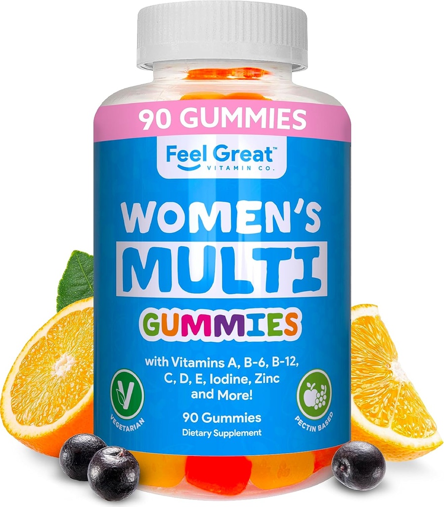 大きいビタミンCoを感じることによって女性のためのMultivitamin Gummy | ビタミンA、B-6、B-12、C、D、E、Biotin、コリン、葉酸、亜鉛及び多くが付いている多Chewable Gummyの補足