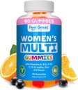 大きいビタミンCoを感じることによって女性のためのMultivitamin Gummy | ビタミンA、B-6、B-12、C、D、E、Biotin、コリン、葉酸、亜鉛及び多くが付いている多Chewable Gummyの補足