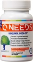 QNeeds® coqh cf Ubiquinol 100 mg COQ10 臨床的に最大吸収のための高められた配達、高められた Mitochondrial サポート、中心の健康のための酸化防止、60 の計算Softgels