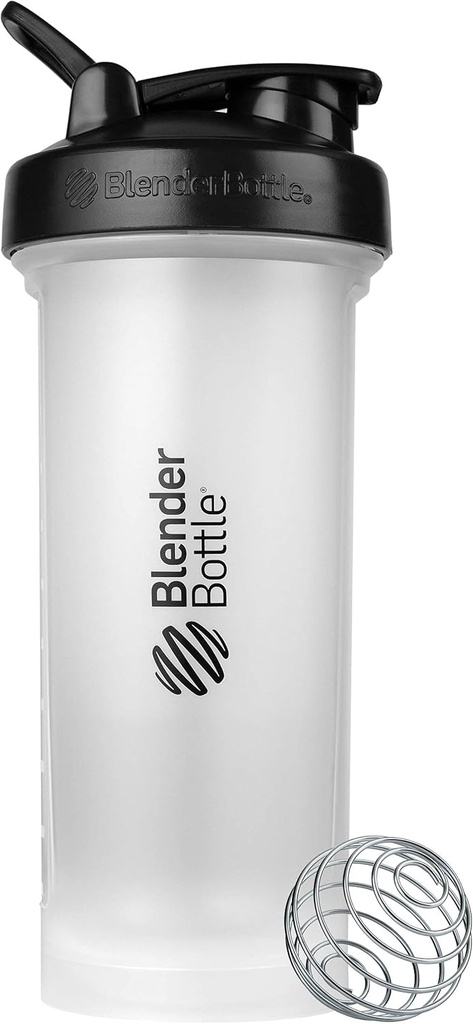 BlenderBottle古典的なV2シェーカーボトルは、タンパク質シェイクスとプレワークアウト、45-オンス、クリア/ブラックに最適です