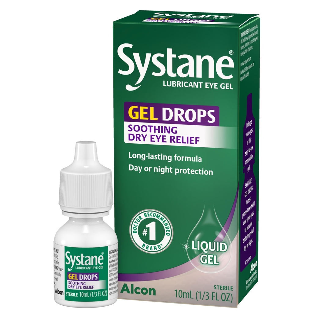 Systane Lubricant の目のゲルの低下、10 mL (包装の 5 月 Vary)