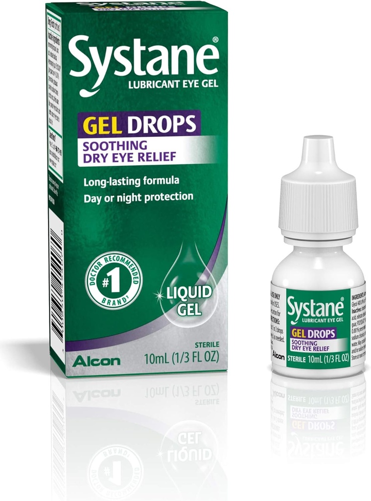 Systane Lubricant の目のゲルの低下、10 mL (包装の 5 月 Vary)