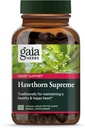Gaia Herbs Hawthorn 最高 - Hawthorn ベリー サプリメント - ハーブを伝統的に心臓の健康をサポートするために使用* - 120 ビーガン液体フィト カプセル (60 日供給)