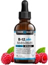 B12プラス液体ビタミンBコンプレックスサプリメント - Bコンプレックスビタミンサプリメント - 2ヶ月の供給 - エネルギーサポートサプリメント - 完全菜食主義者の - 完全菜食主義者の非GMO - グルテンフリー - 2 Fl Oz