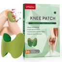 36Pcs膝パッチ、木製のエキスのステッカーKnee、背部、首、肩のための接合箇所の8時間の熱パッチ