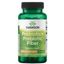 Swanson Prebiotic + Probiotic Fiber - 消化器系および免疫の健康サポートを促進する天然サプリメント - エイズレギュレーション&GIトラクトヘルス - (60カプセル、500百万CFU各)