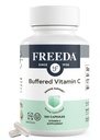 FREEDA 緩衝されたビタミン C 500mg – 非 Acidic カルシウム アスコルベート – 免疫 サポート & 抗酸化剤 – コザール, 胃に優しい – 100 カプセル