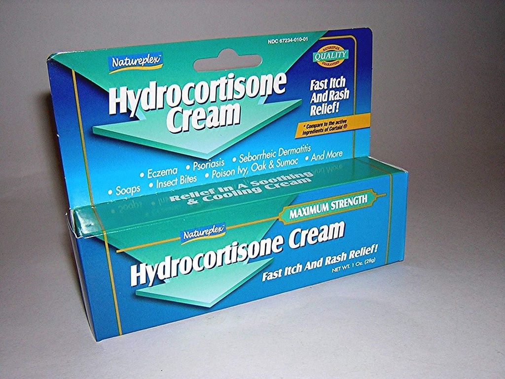 Natureplex Hydrocortisoneクリーム - ネットWt。 1オンス
