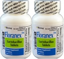 Lactinexのためのコロンの健康のGenericのためのFloranex Probiotic 2のびんのパックごとの50のタブレット合計100のタブレット