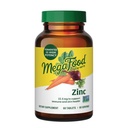 MegaFood亜鉛サプリメント - 22.5 mgの高効力発酵亜鉛でビーガン免疫サポートサプリメント - 本物の食品で作られた - グルテンフリー、コーシャ - 60錠、60サービング