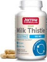 Jarrowフォーミュラミルクアザミ150mg - 200ベジギーカプセル - 抗酸化支持免疫反応、肝臓機能&グルタチオン - 最大200サービス