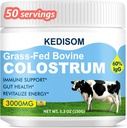 草-Fed の牛の Colostrum の補足の粉- 60% の腸の健康のための高い IgG 3000 の mg、免疫サポート-自然な Liposomal の colostrum の Superfood、不燃にされる 50 のサービングを混合すること容易