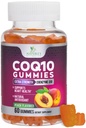 CoQ10のグミー100mg - 3X強さ、高い吸収、中心の健康サポート及びエネルギー生産、超 Coenzyme Q10のビタミン、Coq 10の補足、非GMO - 60 CoQ10のグミ