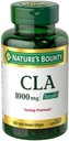 Nature's Bounty Tonalin Pills and Dietary Supplement, ダイエット and Body Support, 1000 mg, 50 急流リリースSoftgels