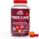 Country Farms Fiber Care Prebiotic Gummies, 6g of Fiber Per Serving, GLP-1 Booster, FOS from Beets, Digestive Health, Supports Regularity, Mixed Fruit Flavor, 120 Gummies, 40 Servings