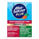 Alka-Seltzerプラス最大強度パワーマックスシノス輻輳&痛みの薬、日+夜液体ゲル - 風邪とインフルエンザのための強力な救済、大人と子供12 +のためのシノス輻輳 年, 24 カウント