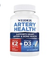 ビタミンK2(180mcg)とビタミンD3(5000iu)、60のベジギーカプセルとの心、免疫および骨サポートのためのアーチェリーの健康