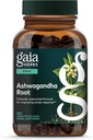Gaia Herbs Ashwagandha Root - Stress Relief & Sleep Support Supplement - Supports Balanced Energy Levels & Positive Outlook* - 120 Vegan Liquid Phyto Capsules (60-Day Supply)