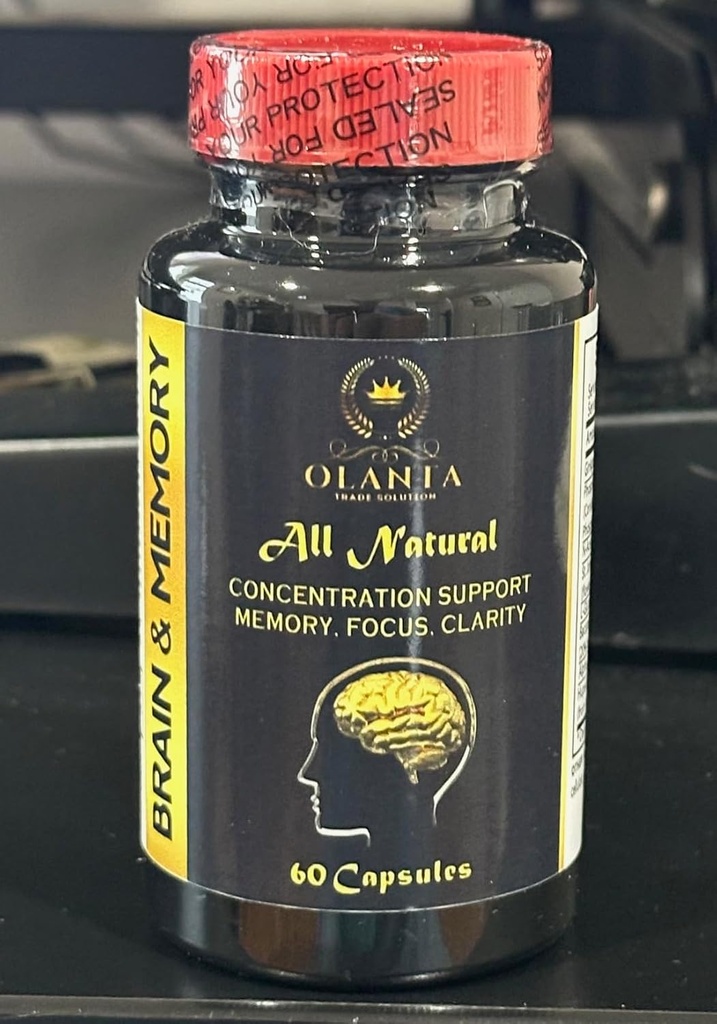 サポート脳のための記憶丸薬 - Gingko Biloba、自然なNeurotransmitterサポート、サポート脳の死亡率、サポート焦点及び学習 - 1本のびん60のカプセル