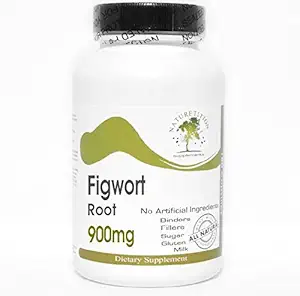 Figwort Root 900mg〜180カプセル - 添加物なし〜自然化サプリメント
