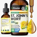 バイオ・クローラー St John's Wort Tincture - 気分のサポートのためのHypericum Perforatum液体エキス - 高吸収 - ビーガンドロップ2 Fl.Oz.