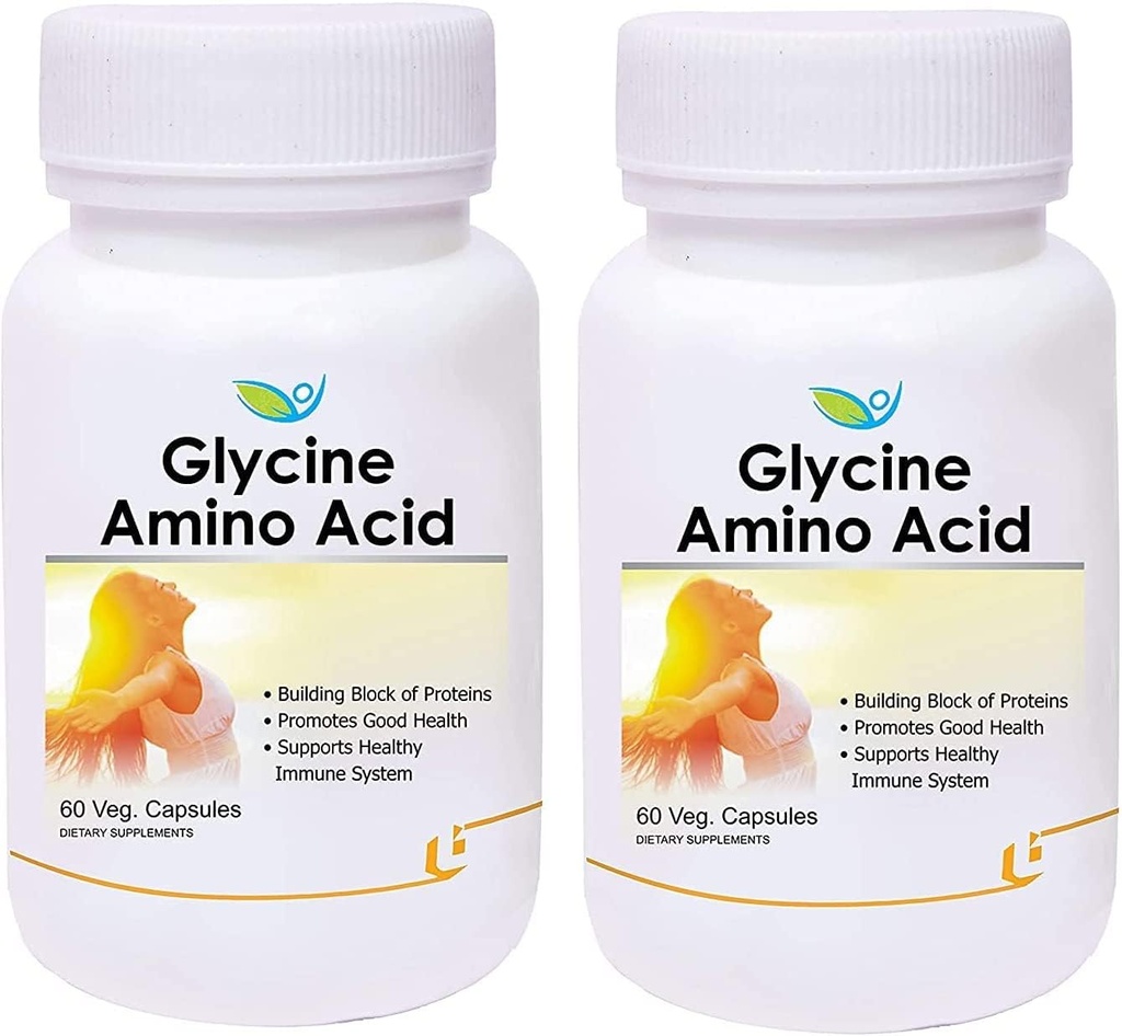 BETTのBiotrexのグリシンのアミノ酸- 60の野菜のカプセル- 2のパックは、よい健康を促進します