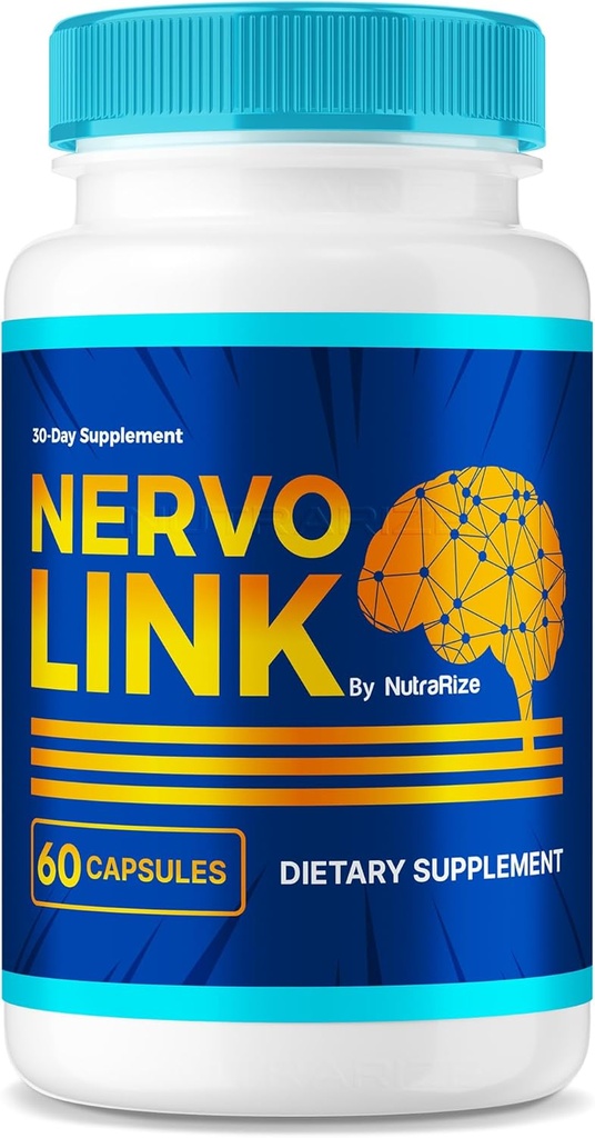 NervoLink – Daily Support Capsules with a Balanced Formula for Focus, Alertness, and Everyday Sharpness, Easy-to-Take Pills for Daily Wellness (60 Capsules)