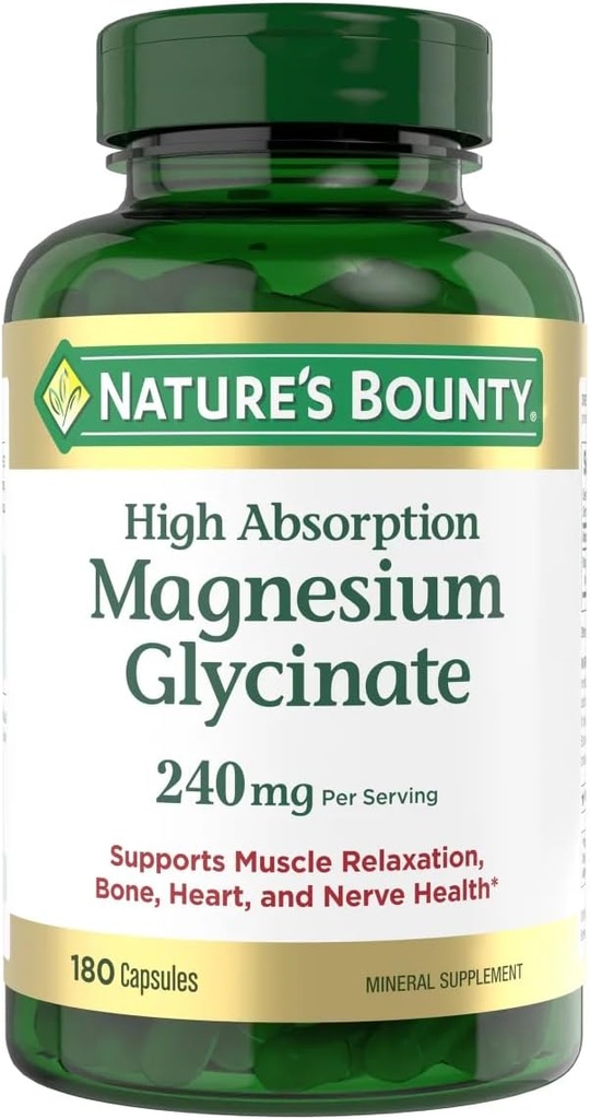 性質のボウンティのマグネシウムのGlycinateの大きいびん/180のカプセル240のmg