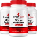 NutraRize(3つの甘いEase Glycoのオプティマイザのカプセル、Glycoサポート、自然な血サポートの丸薬、RelieverのGlycogen圧力見直し(180のカプセル)のパック