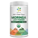 証明された有機性Moringaの葉の粉1Lb。USDAは有機性を証明しました。100%の純粋および原物。 自然にエネルギー、代謝、免疫力を高めます。 未加工緑の全スーパーフード。 GMOなし、グルテンフリー
