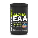 NutraBio アルファ EAA - 筋肉成長と水和のためのオールデイ アミノ 酸 - ノトropics とアダプトゲンによるエッセンシャル アミノ 酸 - フルスペクトラム EAA BCAA パウダー - 30 サービング - ニューヨーク パンチ
