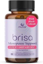 Munar Brisa Menopause Support – ミルクアザミ、バイテックス、ブラックコホッシュ、ルバの女性のホルモンバランス。 熱いフラッシュを減らします, エネルギーをブースト, 肝臓デトックス - 30 日の供給 (60 カプセル)