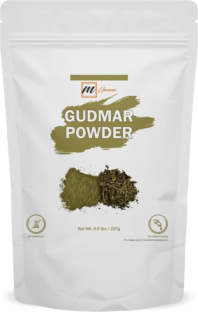 健康およびスキン ケア227 GMS/0.5 LBSのための100%の自然な純粋なGudmar (Gymnema Sylvestre)の粉