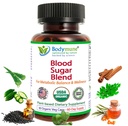 USDA Organic Blood Sugar Blend | ヘルシーなメタボリズムをサポート | ビターメロン、モリンガ、アロエベラ、ノパルマ、パパイヤエキスなど | 60日間サプライ | ヴィーガン&非GMO | アメリカメイド
