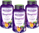 Vitafusion Sleep Well Melatonin Gummies砂糖無料、60 各(3パック)