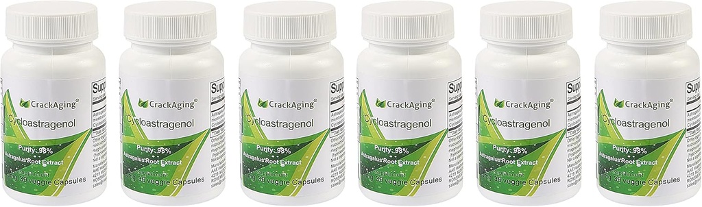 超吸収の Cycloastragenol 98% の反老化及び Telomerase の活動化器は補います(5mg 180 カプセル)