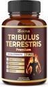 男性と女性のためのTribulus Terrestrisサプリメント、アシュワガンダ、5ヶ月の供給、Panax Ginseng、ソーパルメット、マカ、シラジット、150カウント