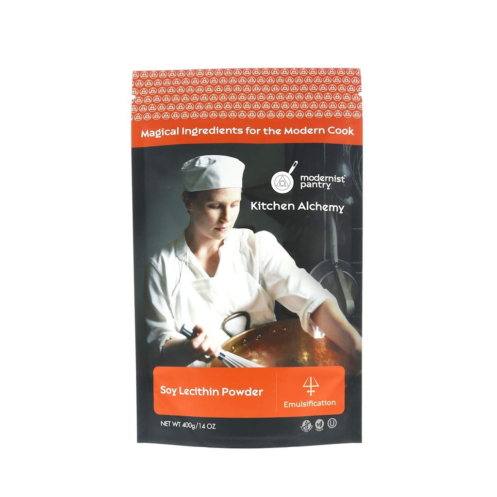 純粋な大豆のレシチンの粉のビーガンOUのコッシャーは- 400g/14ozを証明しました