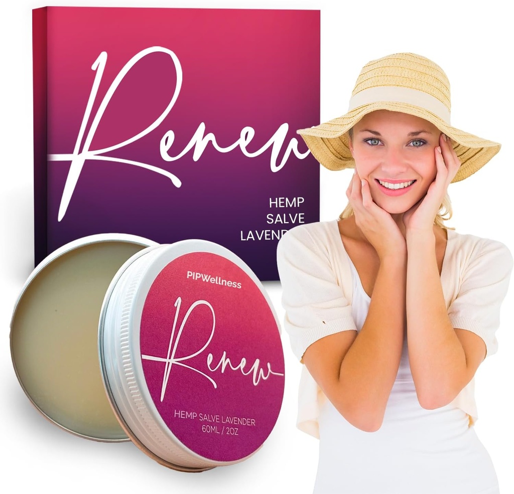 Natural Hemp Extract Salve | Hemp, Organic Shea Butter & Soothing Botanicals | Moisturizes, Heals Dry Skin, Relieves Pain & Inflammation