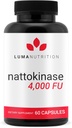 Luma Nutrition Nattokinase Supplement - サービングあたり日本Nutto 4000 FU、プレミアムハートヘルスサポート - ビーガン&グルテンフリー - 60カプセル - アメリカ製