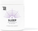 TB12 睡眠 - マグネシウム、L-テアニン、カモミール、GABA、メラトニンと睡眠不足を抑え、リラックスを促進し、睡眠の質を改善します。 ストレスと気分の夜のサポート