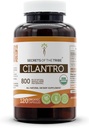 Tribe Cilantro USDAオーガニックカプセルの秘密 | 認定オーガニック ベジタリアン カプセル, ハーブ サプリメント | Coriandrum Sativum ドライリーフ (120 カウント)