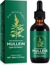Generic Mullein Leaf Extract - Lung Aid & Purifier - Respiratory Support & Gentle Lung Cleanse - Healthy Breathing - Natural & Safe - Fast Absorption - Vegetarian - 60ml, 1 Month Supply