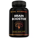 ビタミンBrainは、Bacopa Monnieri - 記憶と焦点のために - 向知性脳ブースター - 大人とシニアのためのカフェインフリーサポート - 非GMO、30日の供給、30カプセル