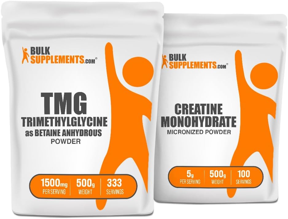 BulkSupplements Trimethylglycine(TMG)500g +クレアチン500gバンドル