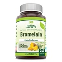 草の秘密のBromelainの補足500のMgのタブレットの補足 非GMOの グルテンフリー 米国製(240の計算)