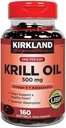 Kirkland Signature Krill Oil 500ミリグラム160ソフトジェル