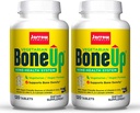 JarrowフォーミュラBoneUpベジタリアン - 120錠、Bone Healthのためのベジタリアン/ビーガンサプリメント - ビタミンD3、ビタミンK2(MK-7)&カルシウム - 120トータルサービス